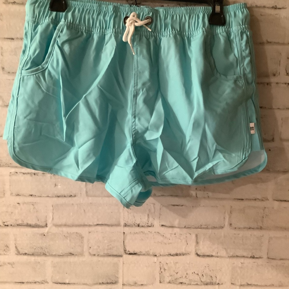 BONDI BEAMERS Women’s Size 12 Solid Swim Shorts